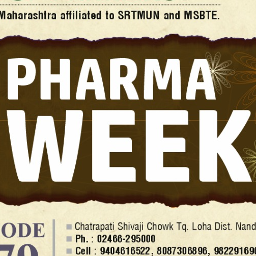 Pharmacist Week Program Schedule