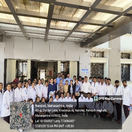 Field Visit Government Ayurvedic College and Hospital, Nanded 